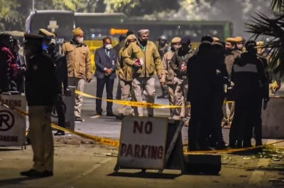 Blast outside Israeli embassy in India