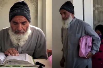63-year-old Dilawar Khan joins primary school to pursue education for 'Tableegh of Islam'