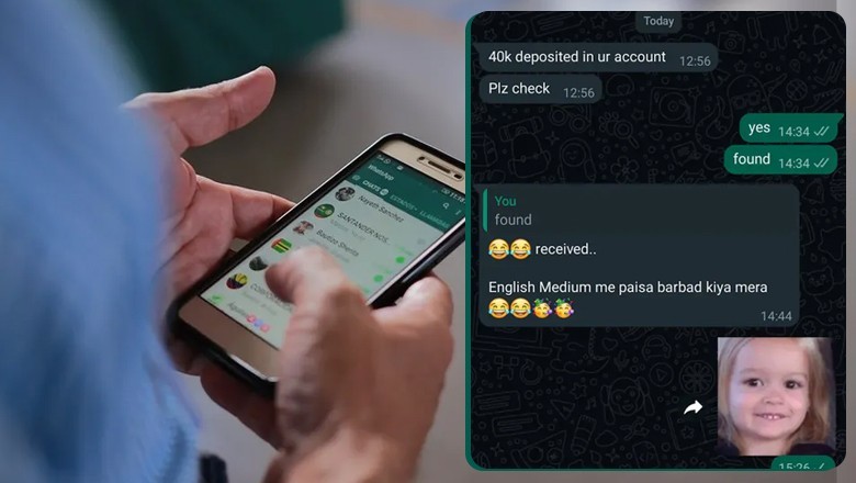 Man trolls daughter over incorrect English in hilarious WhatsApp chat