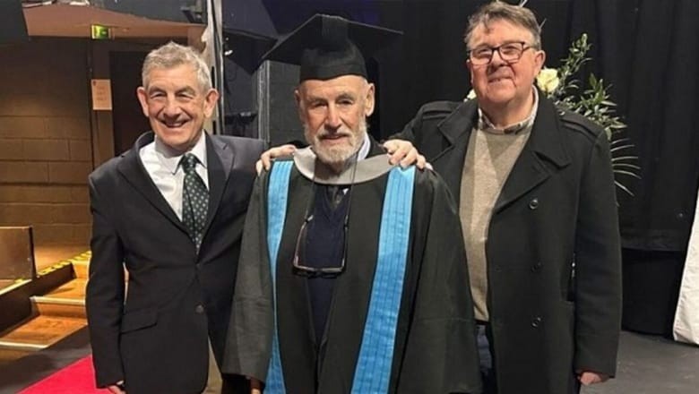 UK’s retired psychiatrist graduated at 95, says considering another course