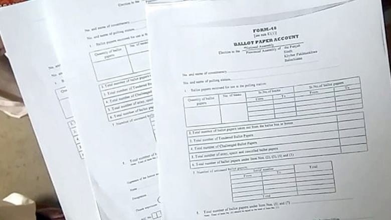 What are Form 45,46,47,48 and 49 used while finalising election results?