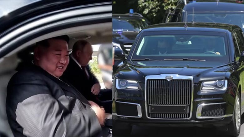 Vladimir Putin gifts car to North Korea's Kim Jong Un