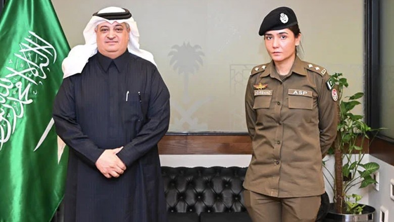 Saudi Ambassador invites ASP Shehrbano to Riyadh as 'royal guest'