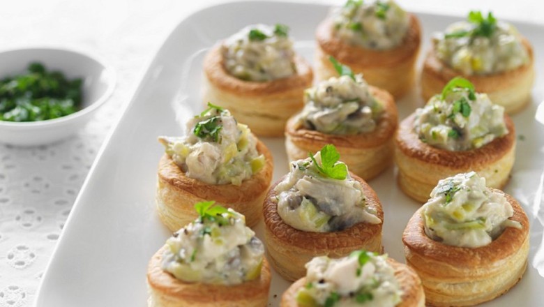 Treat yourself to Chicken Mushroom Puffs at iftar