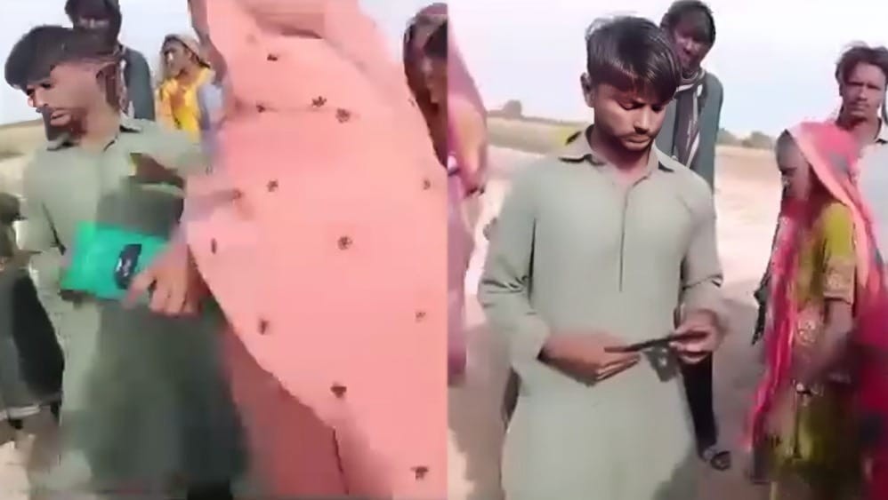 Elderly woman slaps agent for deducting her cash received under BISP