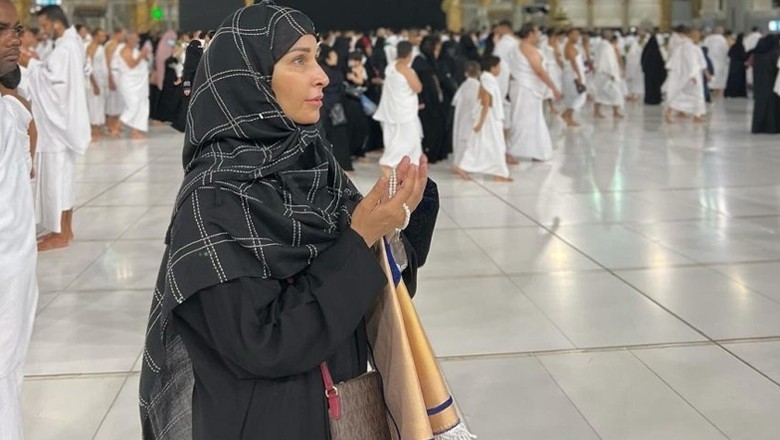 Reema Khan performs Umrah in Ramadan