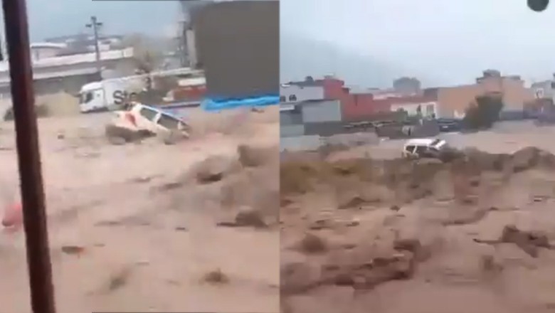 WATCH: Torrential rain causes flash floods in Iraq