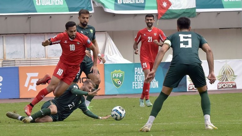 Jordan beat Pakistan 3-0 in FIFA World Cup 2026 Qualifier