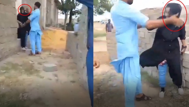 TW: Man slaps, manhandles pregnant woman in Karachi's Surjani