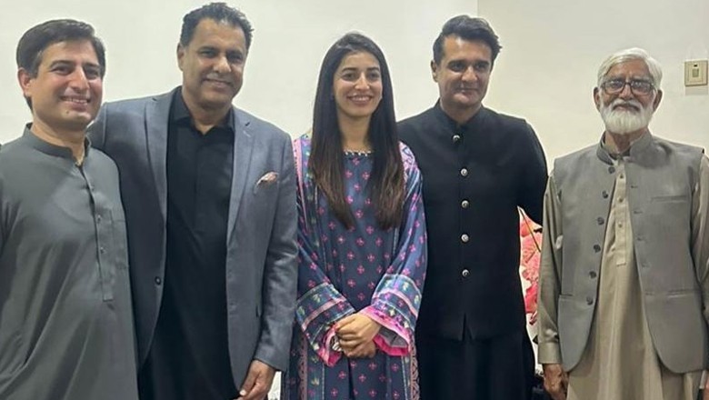 Pakistani cricketer Aliya Riaz gets engaged to younger brother of Waqar Younis