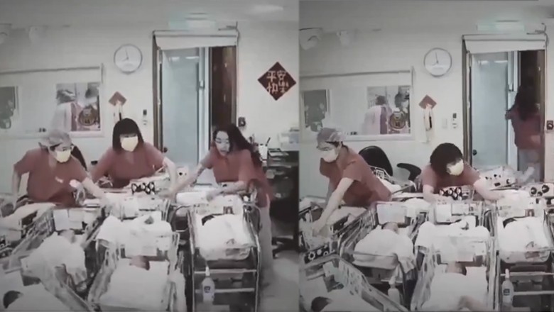 Video of Taiwan nurses saving newborns during Earthquake goes viral