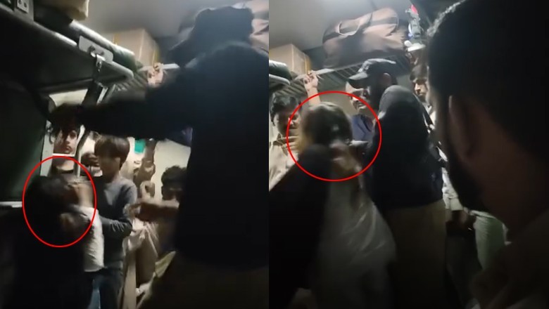 Policeman slaps, manhandles woman on Hyderabad-bound train