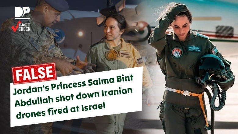 Was Jordan’s Princess Salma Bint Abdullah involved in downing Iranian drones?