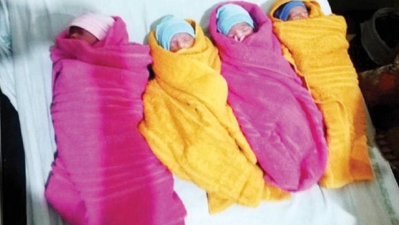 Woman gives birth to quadruplets in Bajaur