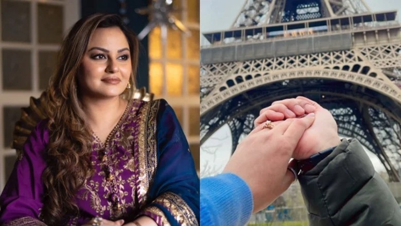 Javeria Abbasi again sparks marriage speculations by sharing picture with 'mystery man'