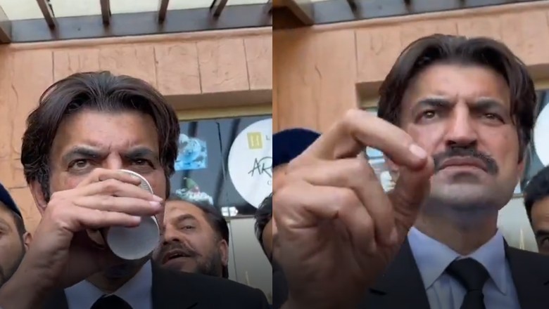 Sher Afzal Marwat fumes with anger after journalist called him "beggar"