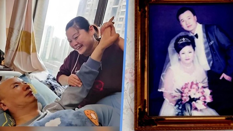 Wife's selfless love, care bring husband out of coma after 10 years