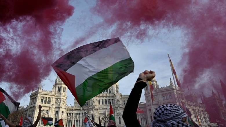 Ireland, Spain and Norway officially recognise Palestine as a state