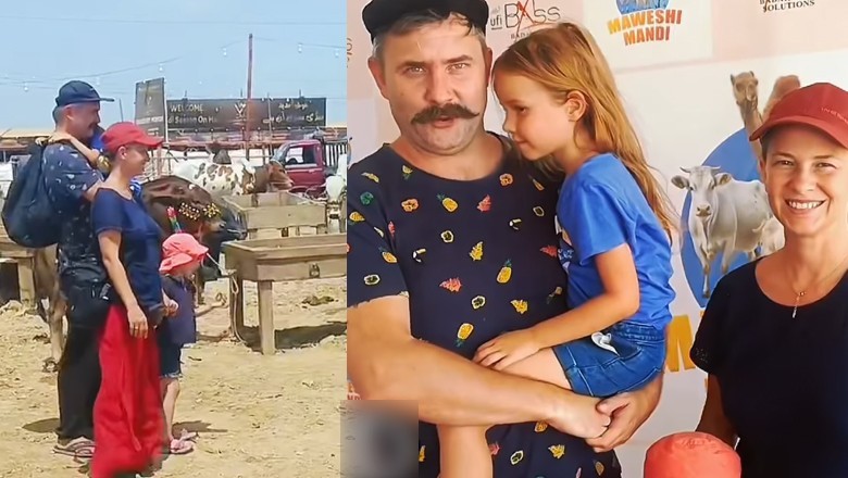 Polish couple explores Asia's biggest cattle market in Karachi