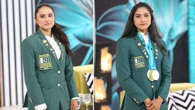 Pakistani sisters make history by winning gold in international weightlifting championship