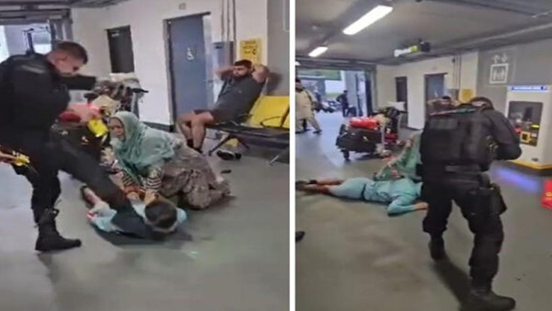Two Pakistanis assaulted by UK police at Manchester airport