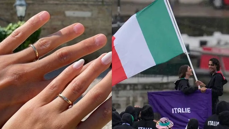Italy flag bearer apologizes to wife after losing wedding ring during Olympic ceremony