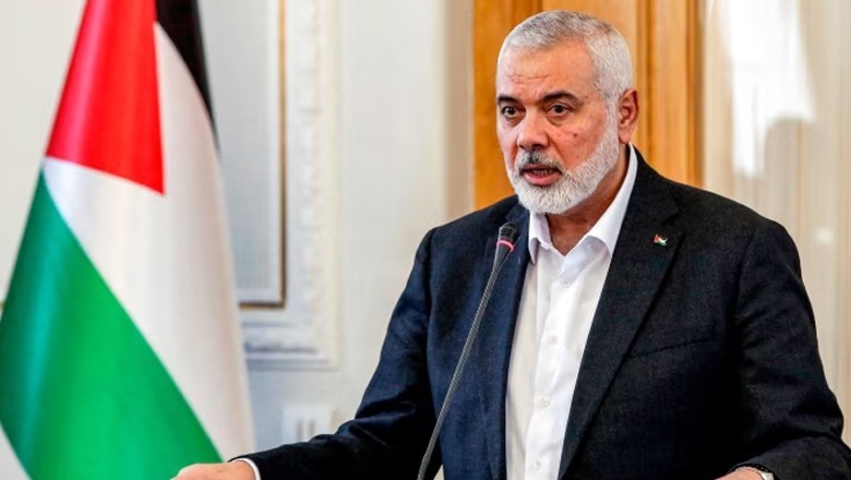 Hamas terms Ismail Haniyeh's assassination a "cowardly act"