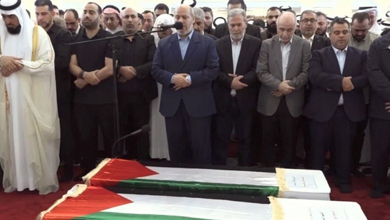 Slain Hamas leader Ismail Haniyeh laid to rest in Qatar