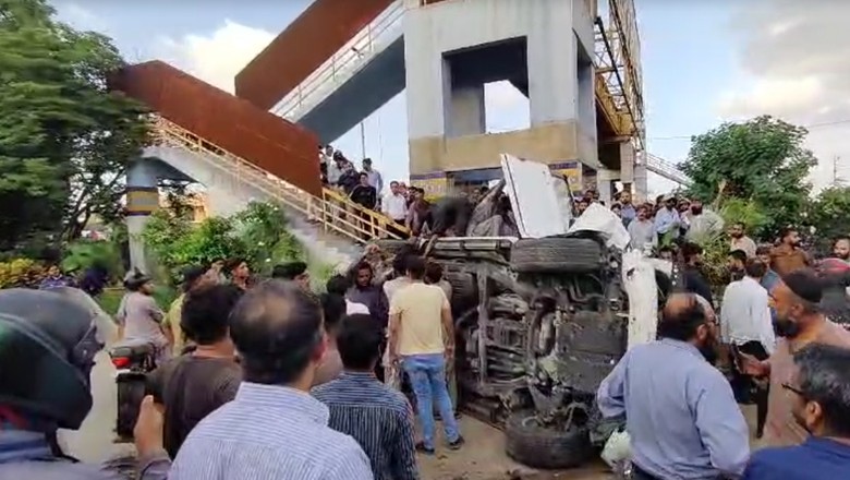 Two crushed to death, four injured by influential woman in Karachi