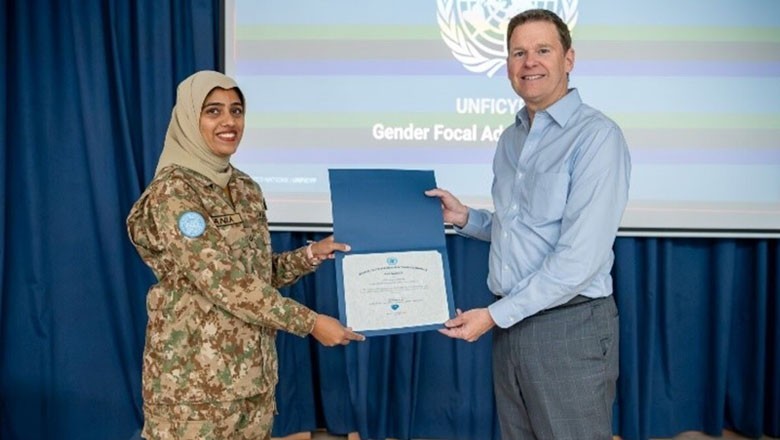 Pakistan Army's Maj Sania makes history after receiving 'gender advocacy award'