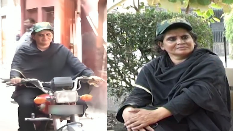 40-year-old Lahore woman becomes 'bike rider' to make ends meet for family