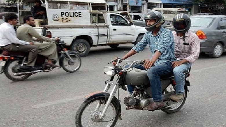 Pillion riding banned in Karachi for five days