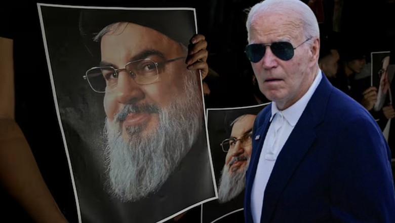 Biden terms Hassan Nasrallah's killing a 'measure of justice'