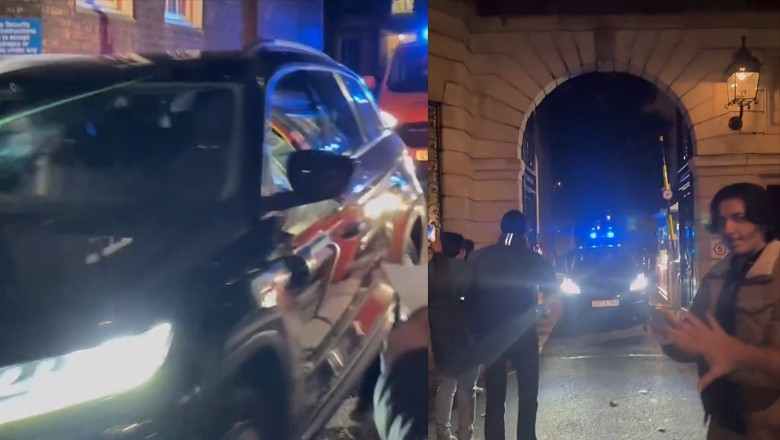 PTI supporters confront ex-CJP Isa’s vehicle in London