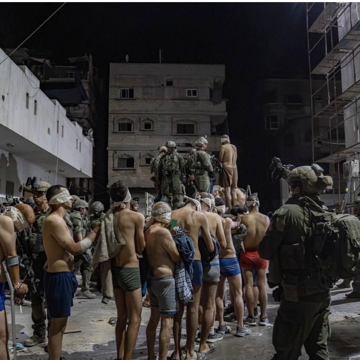 Israeli army strips patients, hospital staff in Gaza