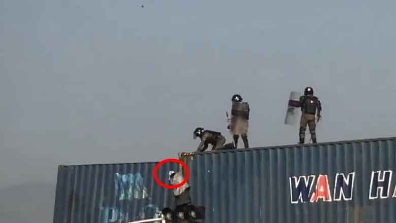 PTI worker who was pushed off containers ‘missing,’ family members arrested, says brother