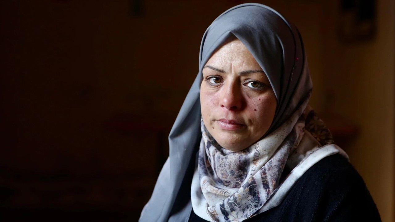 Israeli army dog mauled a pregnant Palestinian woman