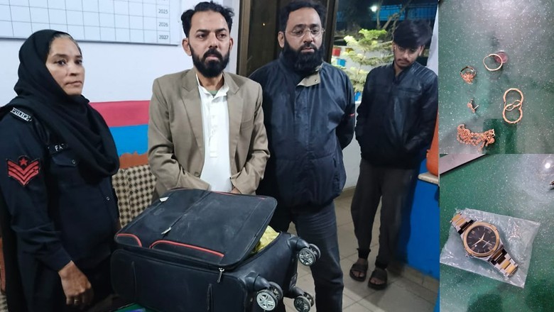 Railway police return valuables to Karachi passenger