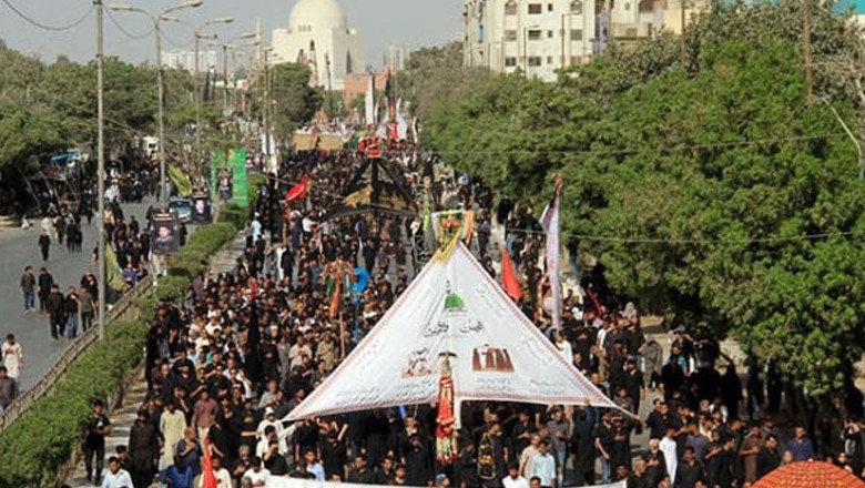 Traffic plan announced amid road closures during Youme-Ali procession in Karachi