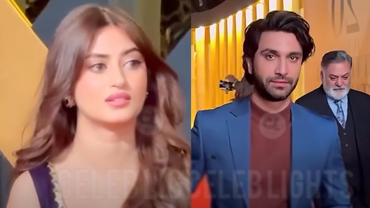 Fans left overwhelmed as Sajal and Ahad were spotted together at an event