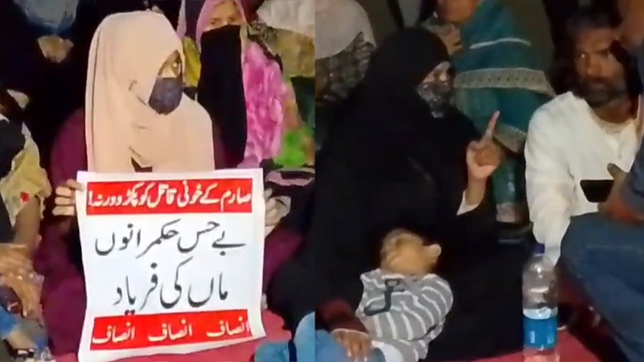 Sarim murder case: Family stage protest as police fail to arrest suspect