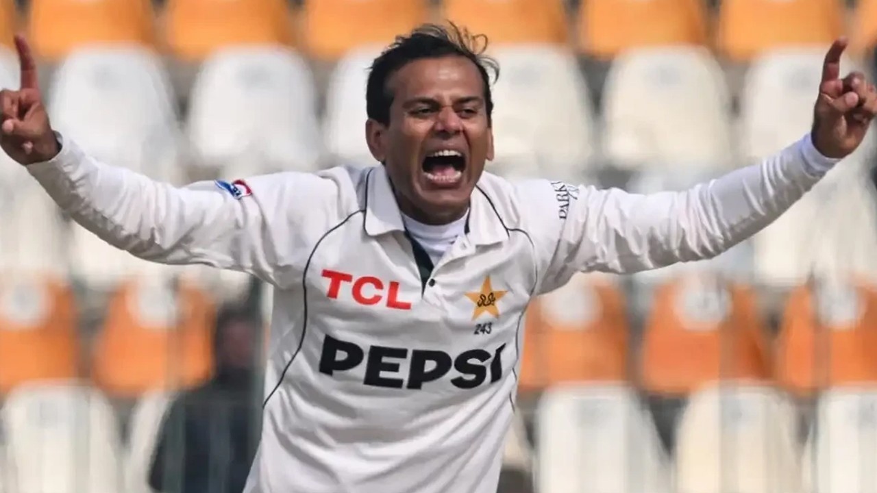 Pakistani spinner Noman Ali achieves historic hat-trick in Multan Test
