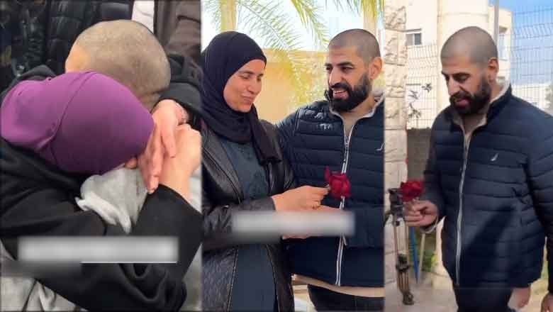 “I used to bring her rose everyday,” Palestinian man reunites with wife after 20 years