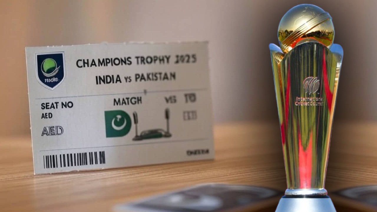 Champions Trophy 2025: Pak v Ind match tickets sold out in less than an hour