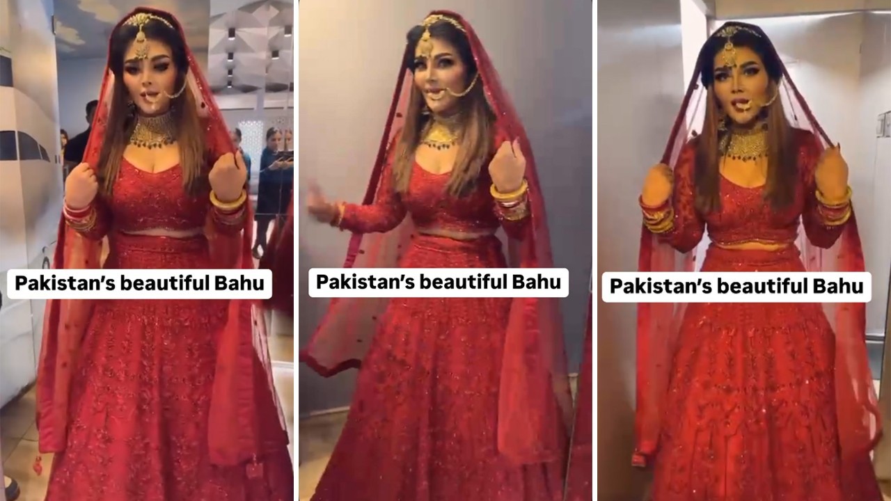 Rakhi Sawant dresses as bride for Dodi Khan, Mufti Qavi