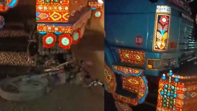 Speeding dumper hits bike in Karachi's Steel Town, one killed