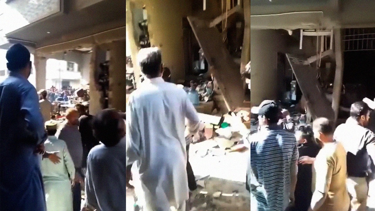 Four injured in geyser blast at home in Karachi's Azizabad area