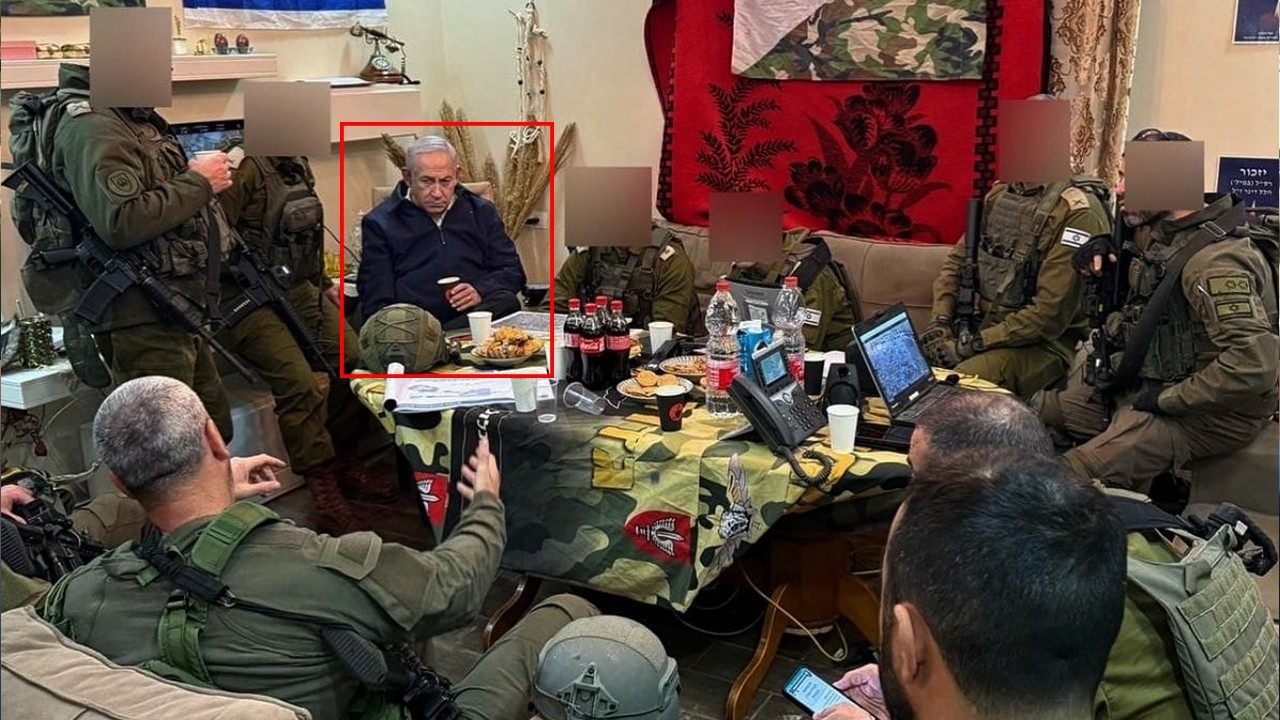 Israeli forces led by Netanyahu raid Palestinian home in occupied West Bank