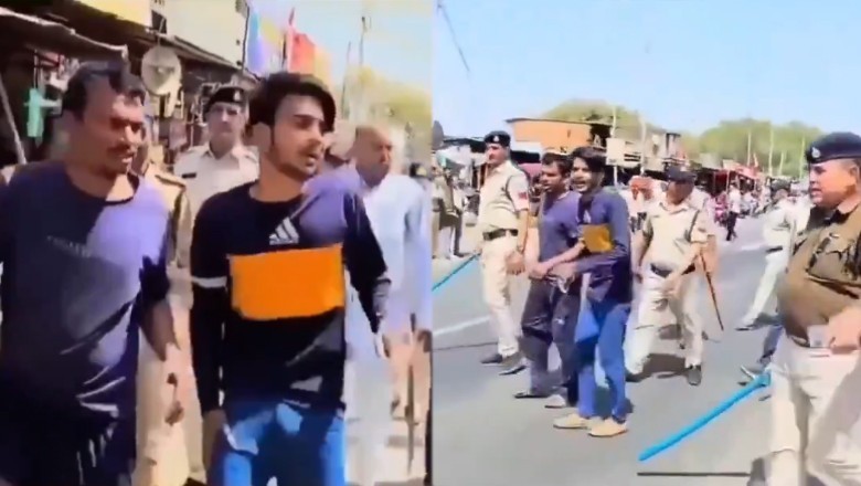 Indian police parade Muslim men on streets, force them to chant Hindu slogans