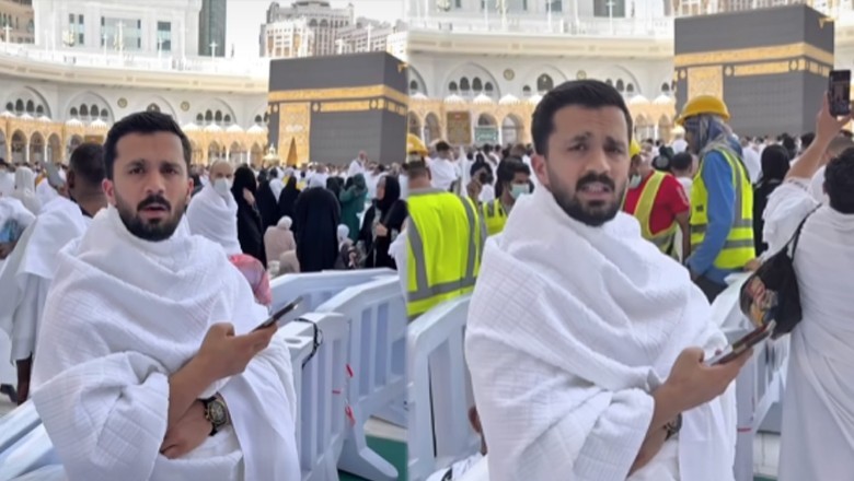 Rajab Butt again apologises from Makkah over controversial perfume launch